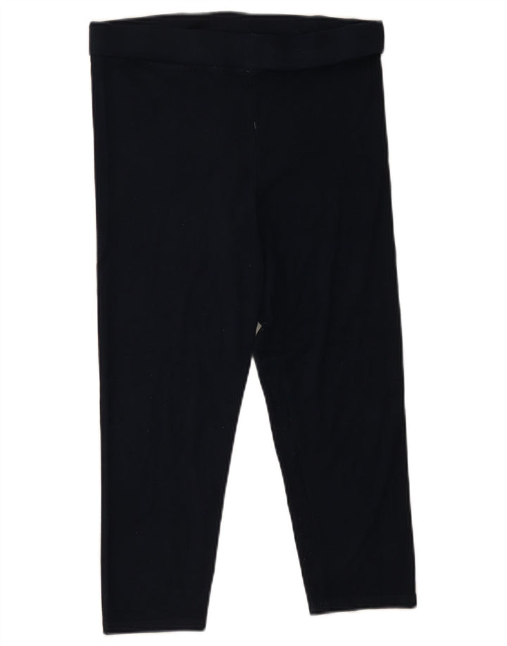 Legginsy Capri Damskie Boden UK 12 Średni Granatowy Wiskoza