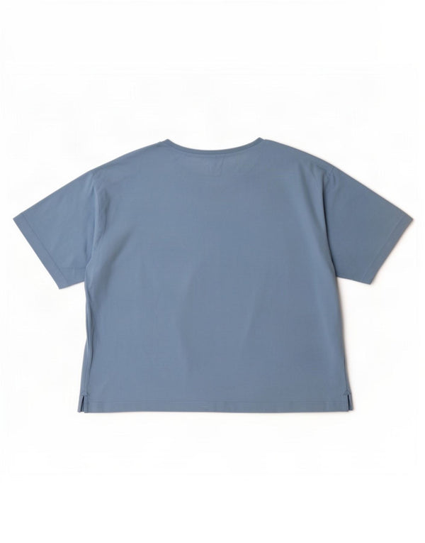 Damska koszulka Puma Crop Oversize Top UK 10 Small Blue Cotton