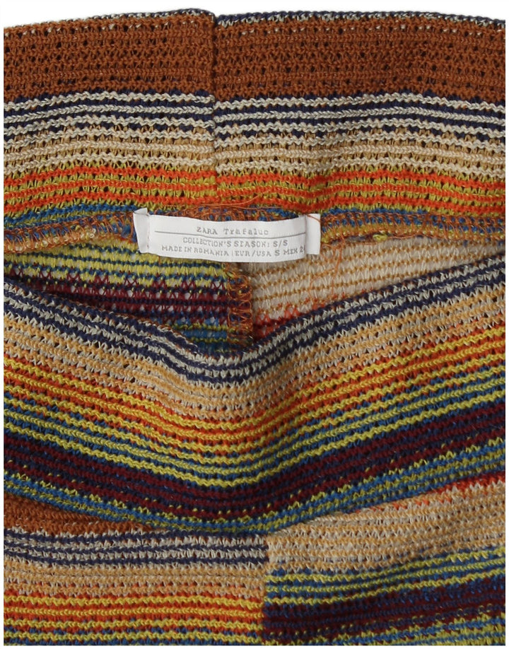 Damskie spodenki Zara Small W26 w wielokolorowe paski