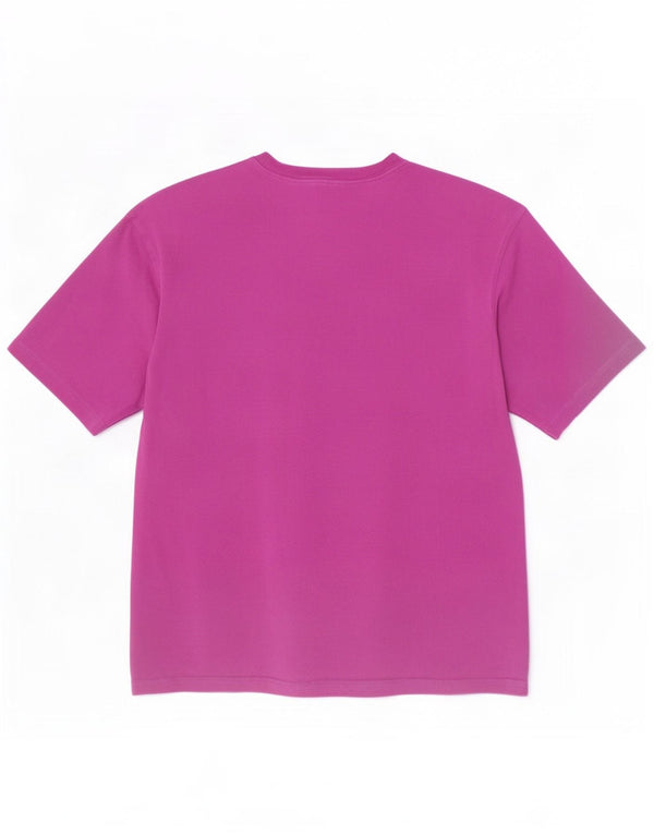 Damska koszulka oversize Adidas Top UK 4/6 XS Fioletowa bawełna