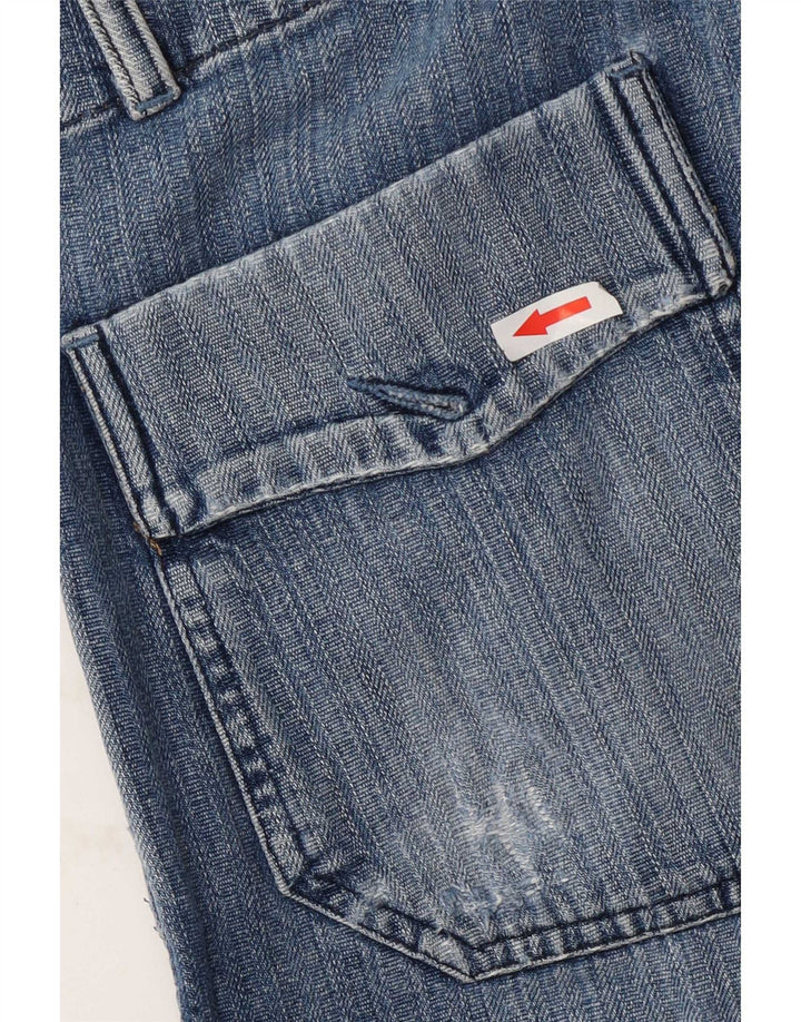 Damskie jeansy Bootcut Diesel W28 L34 Niebieskie bawełniane