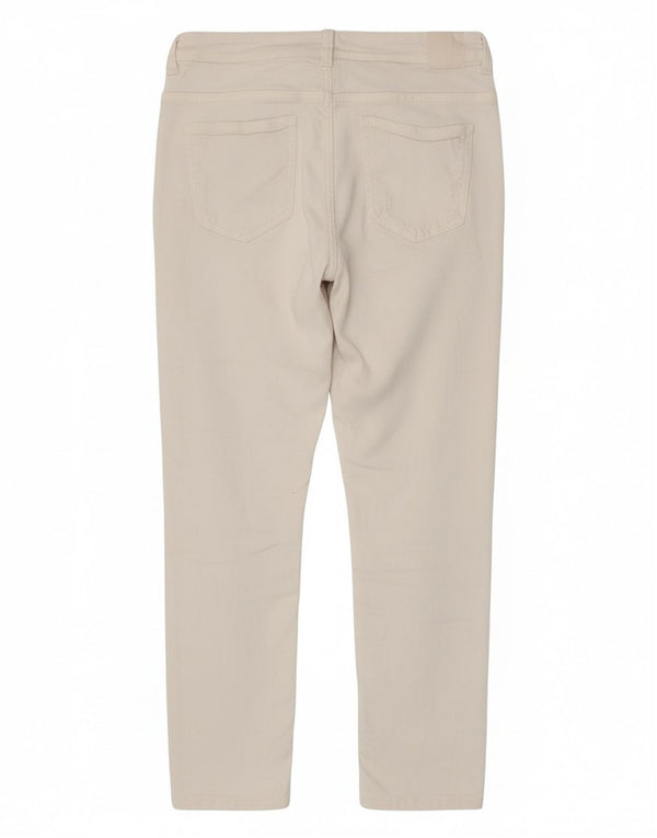 Damskie jeansy Zara Crop Skinny EU 40 Medium W30 L26 Białe