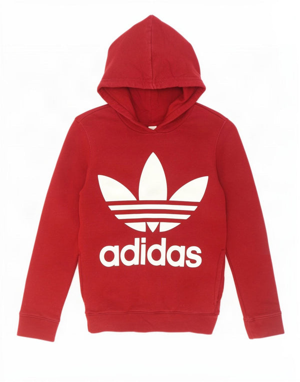 Męska bluza z kapturem Adidas Graphic UK 10 Small Red Cotton
