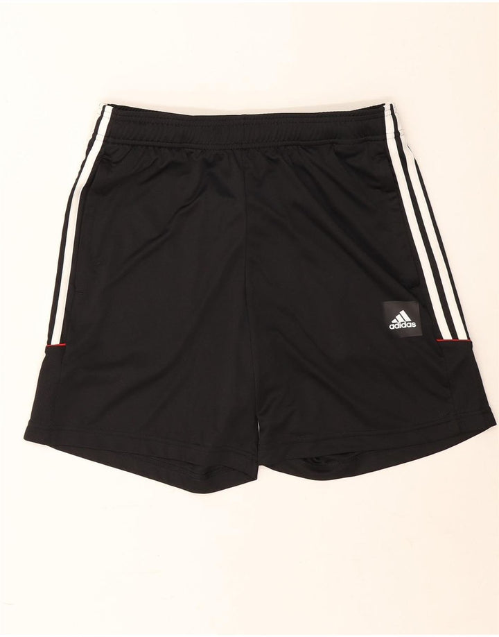 Męskie spodenki sportowe Adidas Aeroready, średni czarny poliester