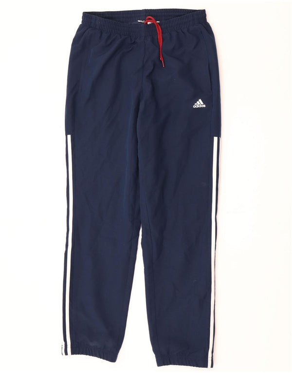 Męskie spodnie dresowe Adidas, średnie granatowe
