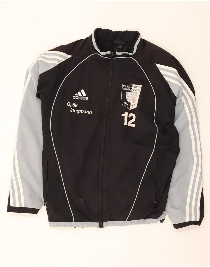 Męska kurtka dresowa Adidas Graphic UK 38/40 w kolorze średniej czarnej