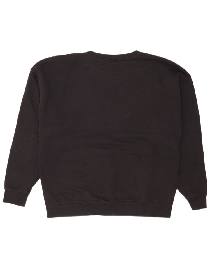 Męska bluza dresowa Nike o luźnym kroju, mała, czarna, bawełniana