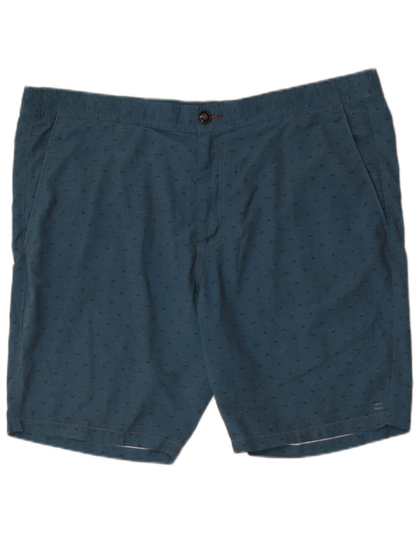Męskie spodenki Chino Billabong XL W42 Niebieskie geometryczne