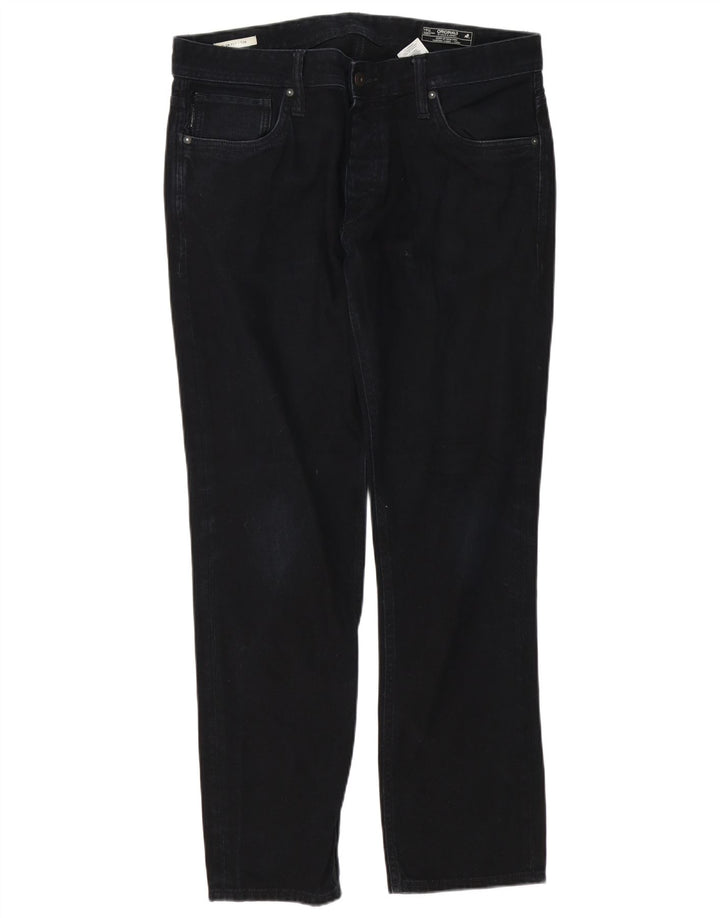 Męskie jeansy Jack & Jones Tim Slim W36 L32 Granatowa bawełna