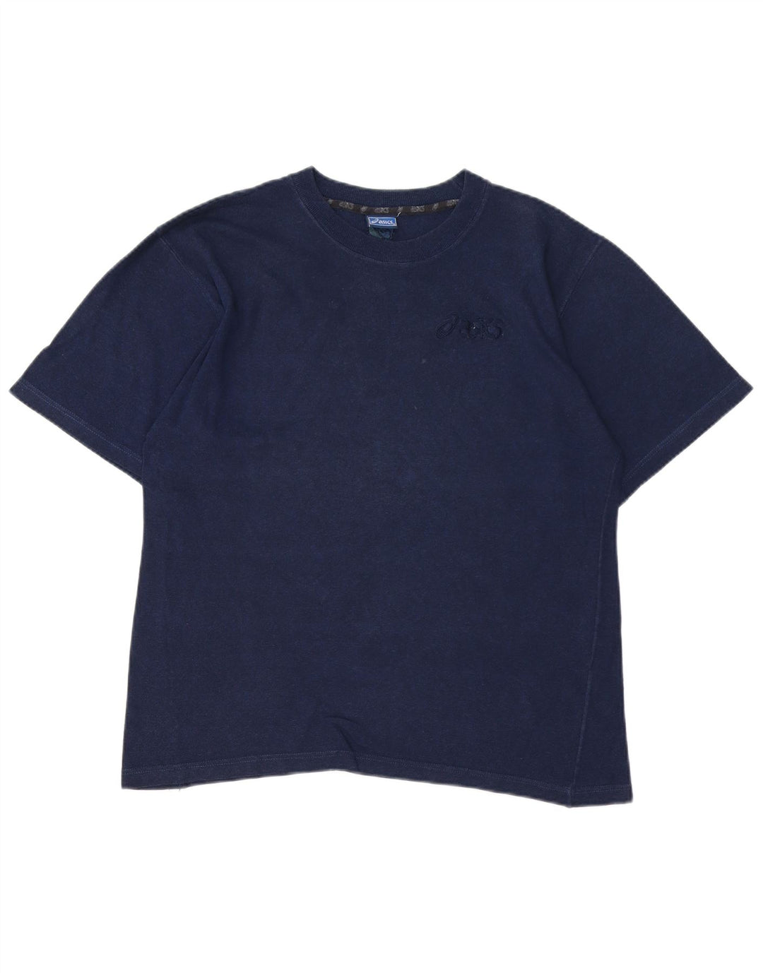 T-shirt męski Asics Top, średni, granatowy, bawełniany