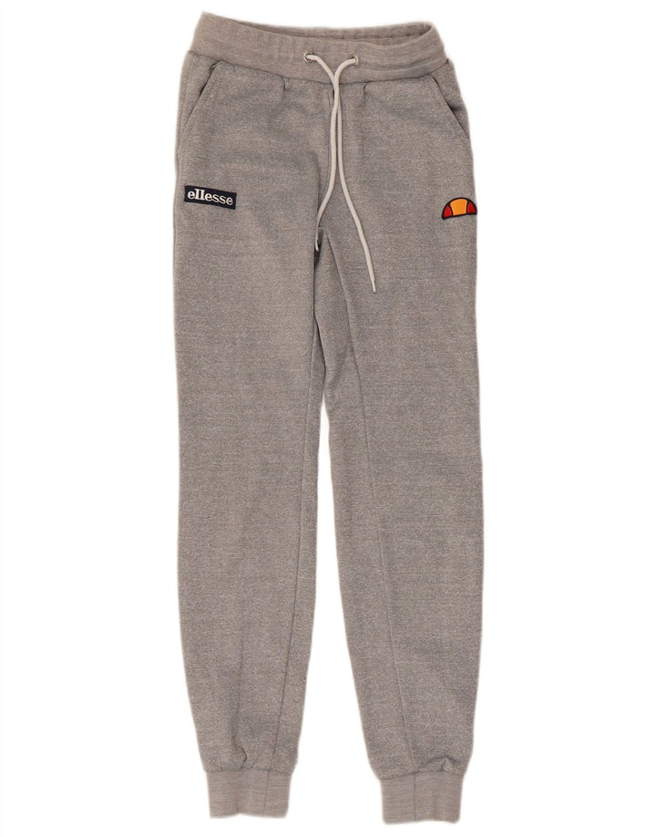 Damskie spodnie dresowe Ellesse Joggers UK 4 XS Szary poliester