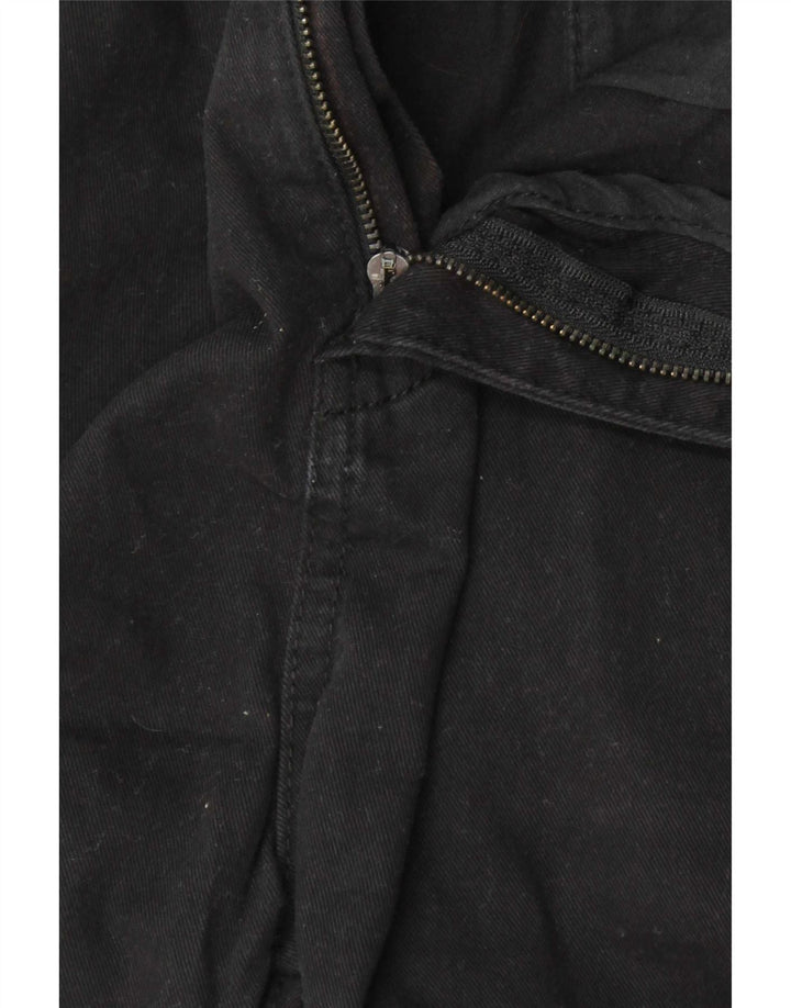 Męskie spodenki chino Pierre Cardin o regularnym kroju, średnie W32, czarne, bawełniane