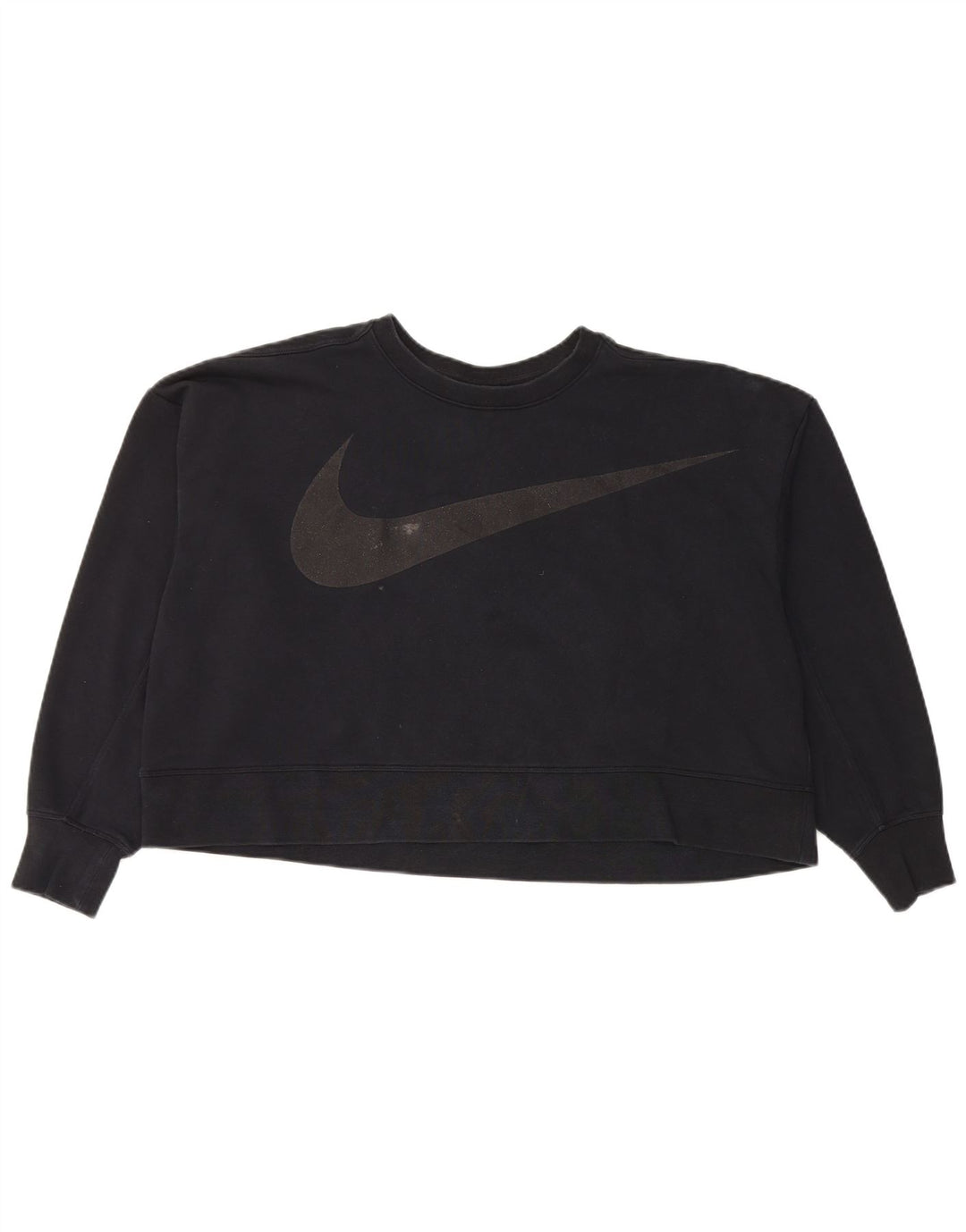 Damska bluza dresowa Nike Dri Fit Graphic Oversize UK 16, duża czarna