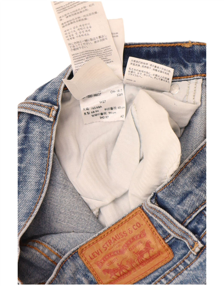 Damskie dżinsy Levi's w trudnej sytuacji W27 L26 Niebieska bawełna