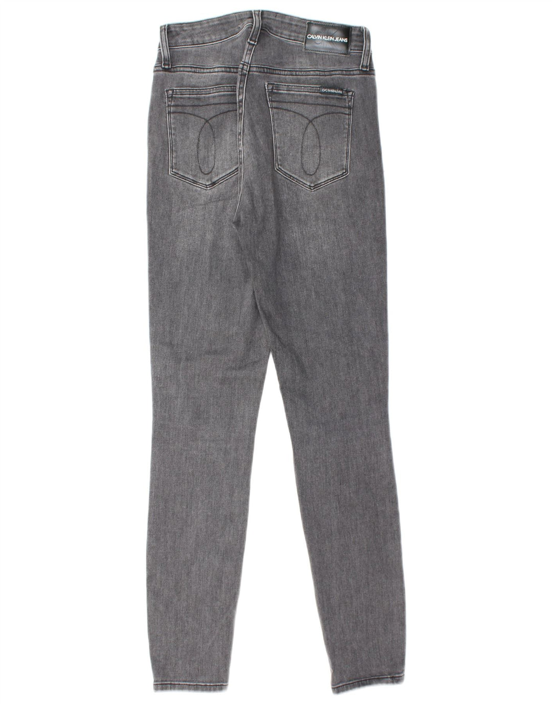 CALVIN KLEIN Womens Skinny Jeans W27 L30 Grey