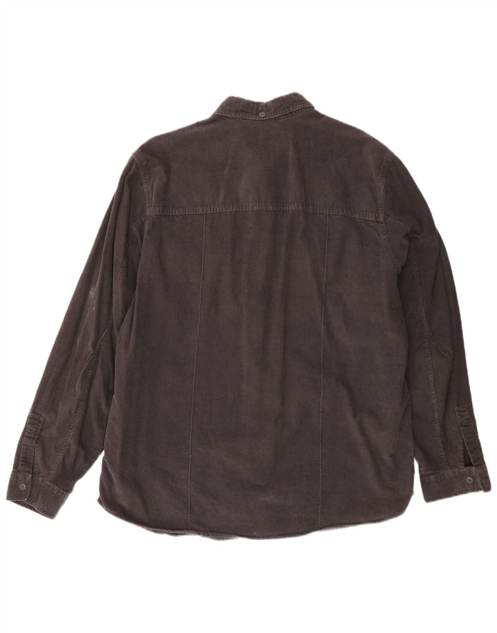 Męska koszula sztruksowa Levi's XL, szara bawełna