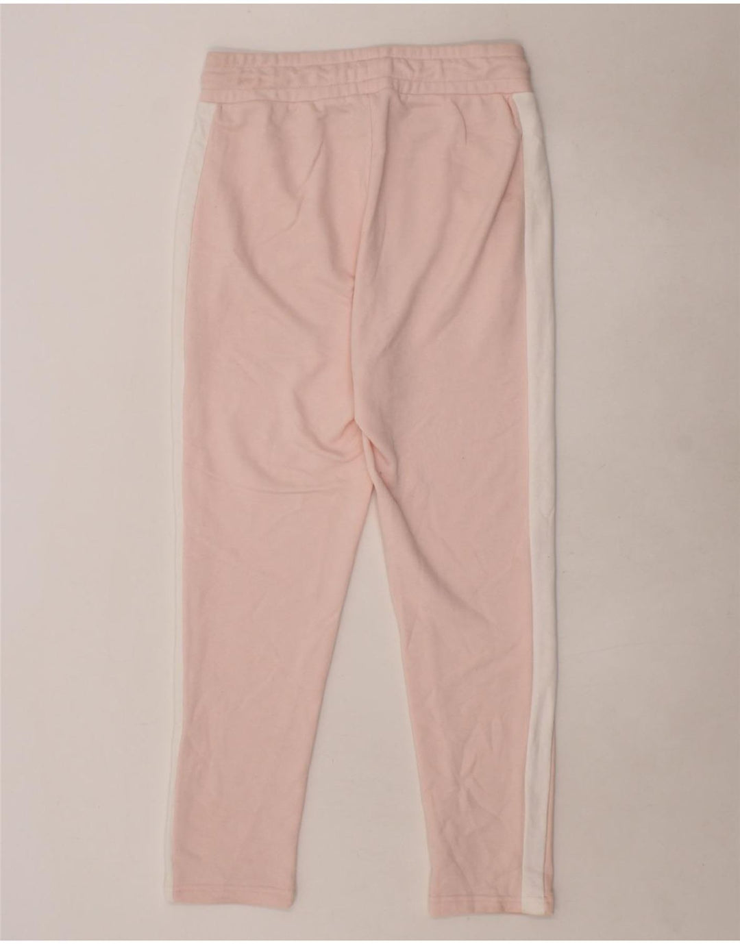 PUMA Womens Tracksuit Trousers UK 10 Small  Pink Colourblock Vintage Puma and Second-Hand Puma from Messina Hembry 
