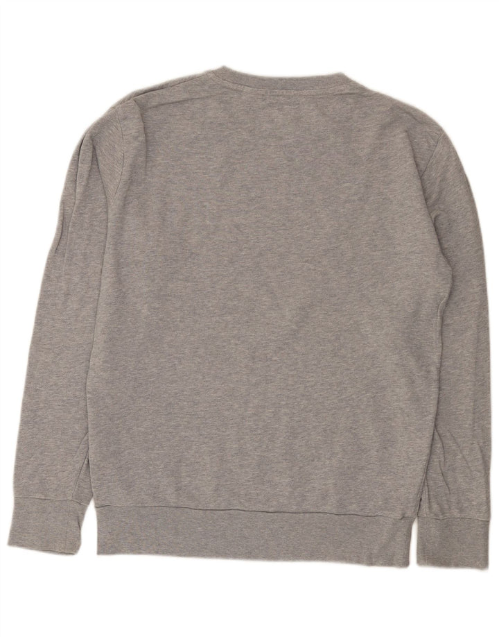 Męska bluza z grafiką Levi's, mała, szara, bawełniana