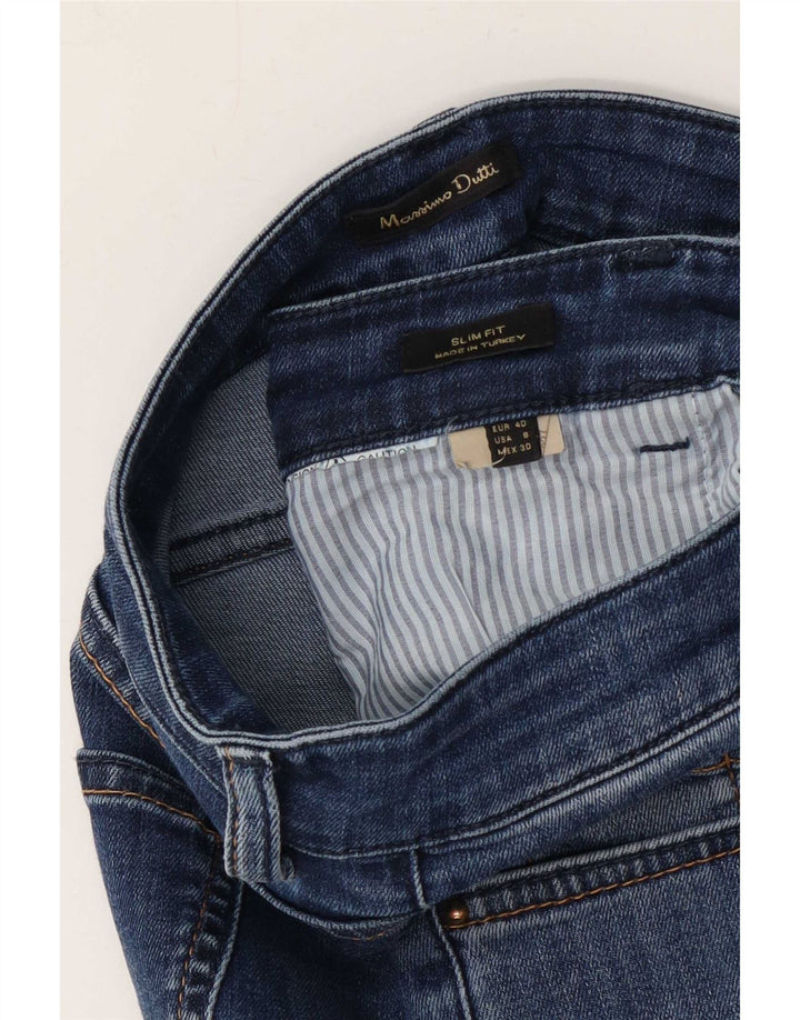 Damskie jeansy slimo Dutti EU 40 Medium W30 L31 niebieskie