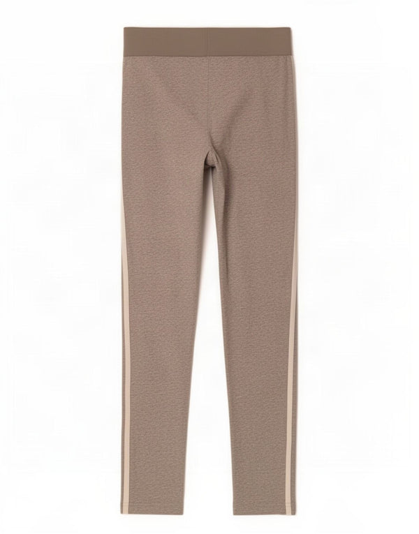 Legginsy Damskie Adidas UK 8/10 Małe Szare Bawełniane