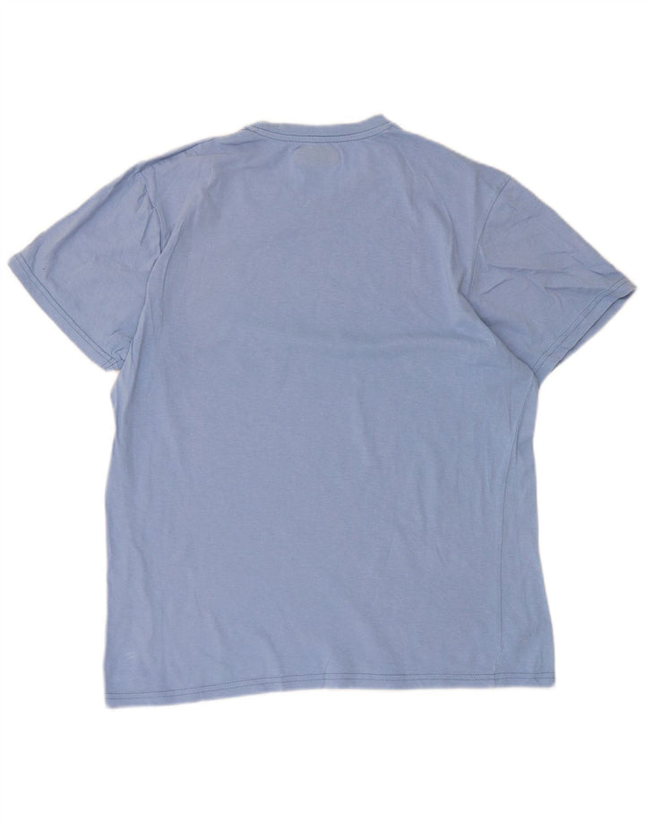 Damska koszulka graficzna Kappa Top UK 14 Medium Blue