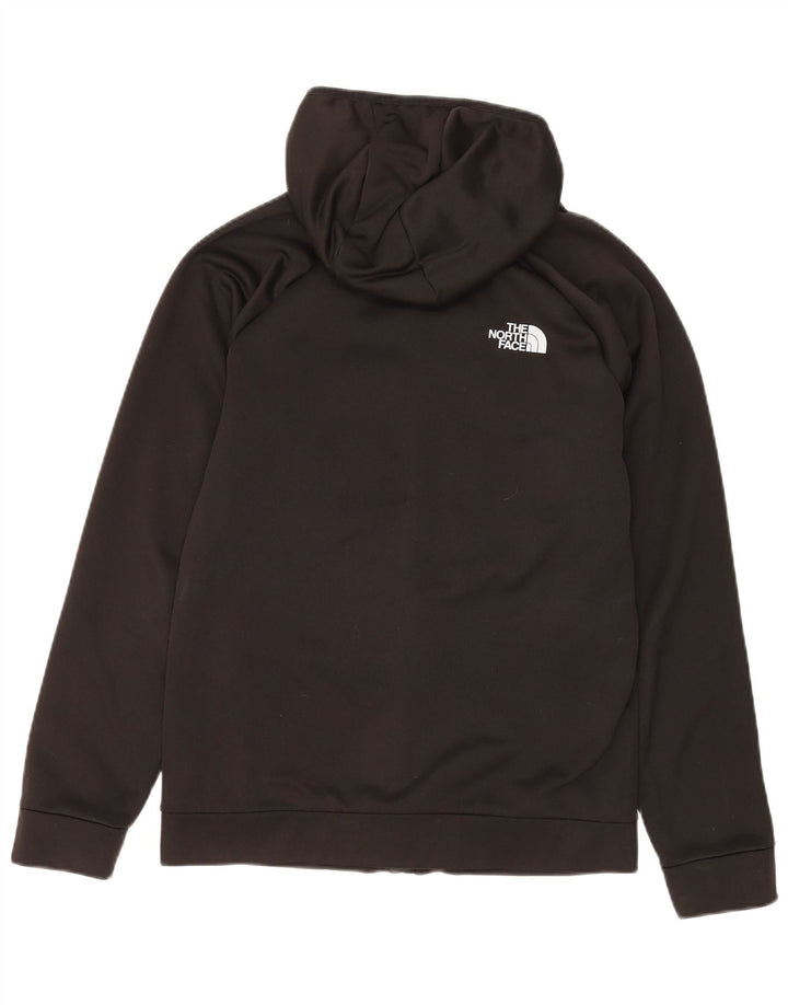 THE NORTH FACE Chłopięcy sweter z kapturem i zamkiem, 14-15 lat, XL, czarny, blok kolorów