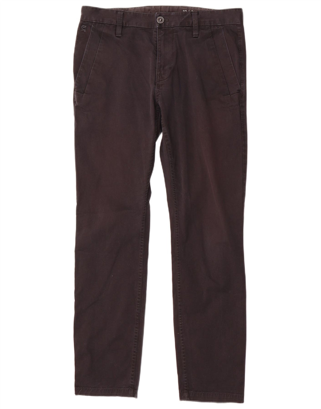 Męskie spodnie typu slim chino G-Star W33 L32 czarne