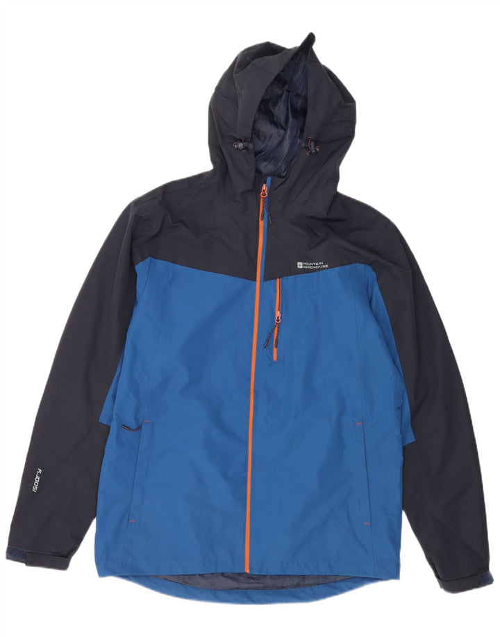 Męska kurtka przeciwdeszczowa Isoory Mountain Warehouse UK 38 w kolorze średnioniebieskim