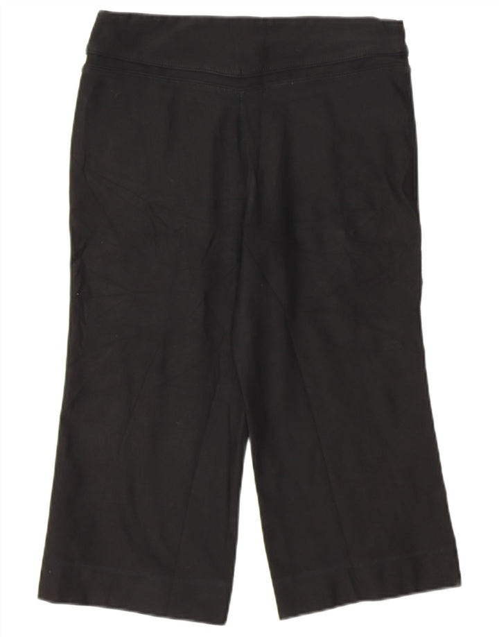 Damskie spodnie dresowe Nike Capri UK 8/10, małe, czarne, poliestrowe