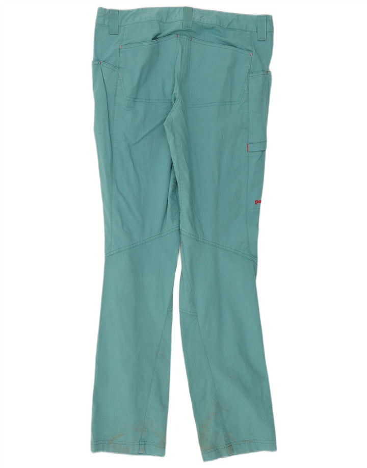 Damskie spodnie Patagonia Straight Cargo US 6 Medium W34 L32 Turkusowe