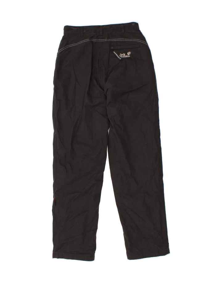 JACK WOLFSKIN Womens Straight Cargo Trousers EU 40 Medium W27 L32 Black Vintage Jack Wolfskin and Second-Hand Jack Wolfskin from Messina Hembry 