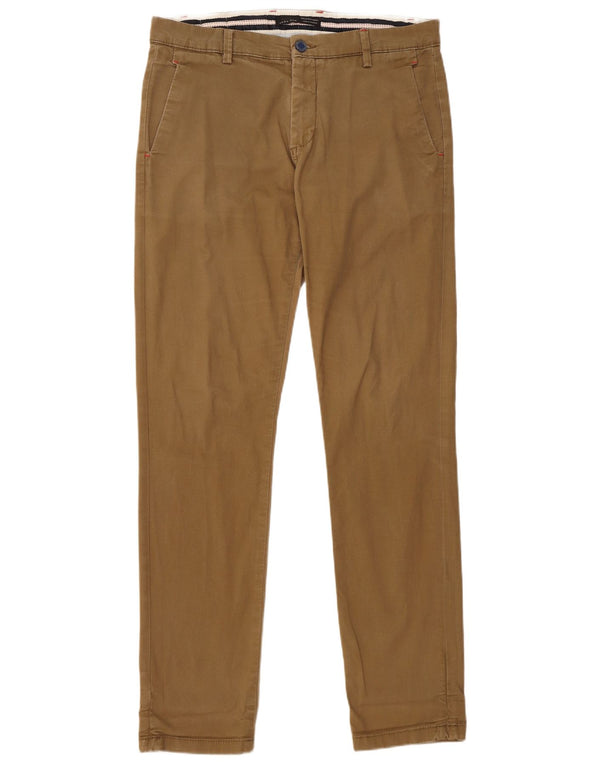 Męskie spodnie chino Zara EU 40 Medium W31 L33 brązowe