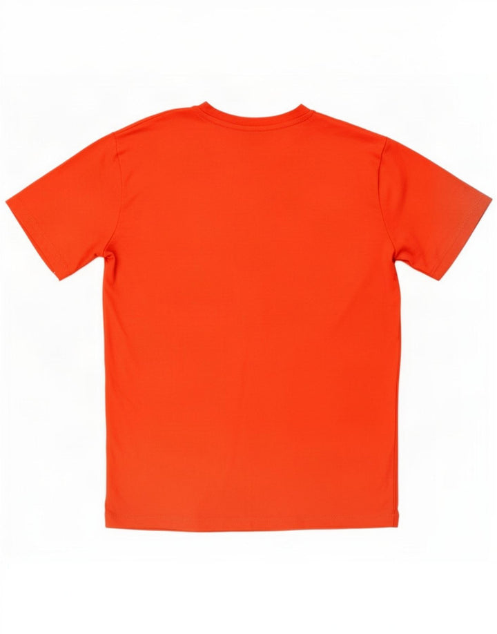 Chłopięcy T-shirt z grafiką Reebok 13-14 lat, czerwony, poliester