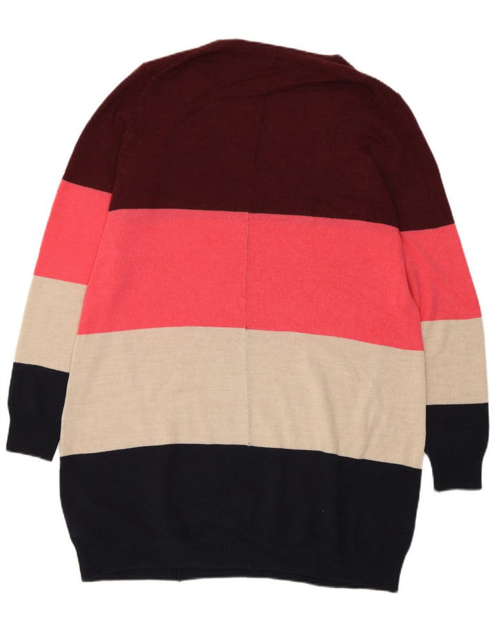Marks & Spencer Damski sweter z dekoltem w kształcie litery V, UK 6 XS, wielokolorowy