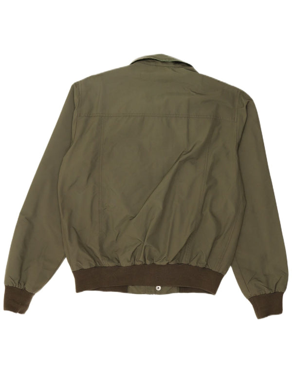 Męska kurtka bomberka NORTH SAILS UK 40, duża nylonowa khaki