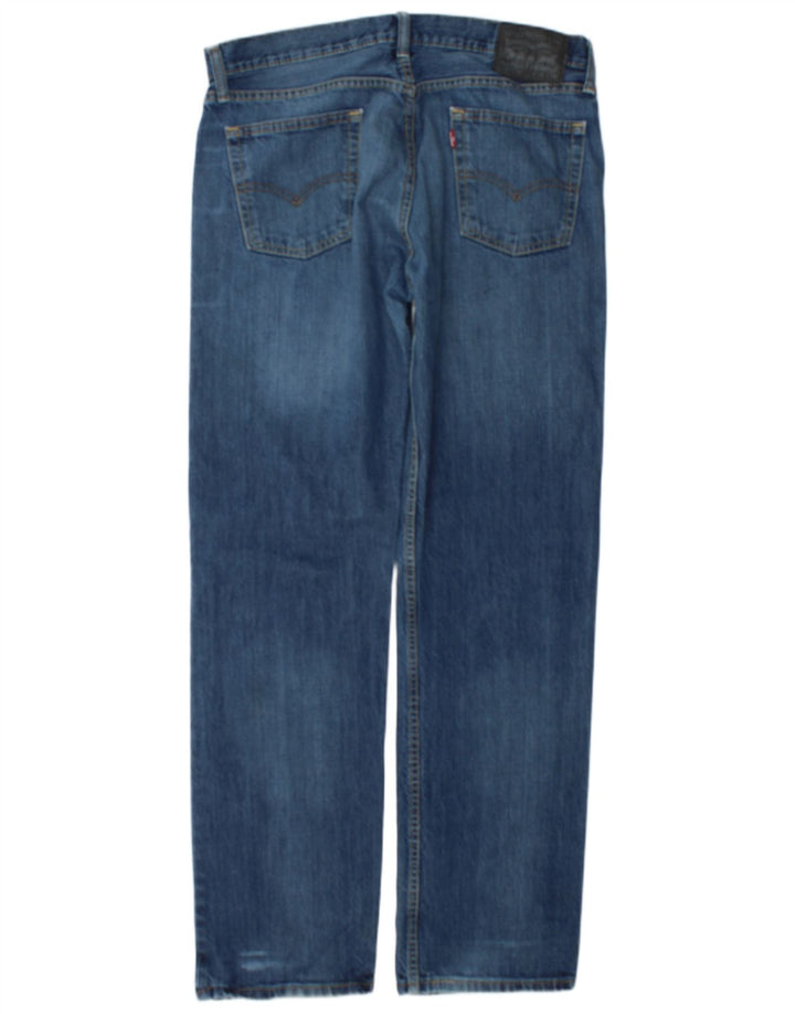Męskie jeansy Levi's 511 w trudnej sytuacji W34 L34 Niebieska bawełna