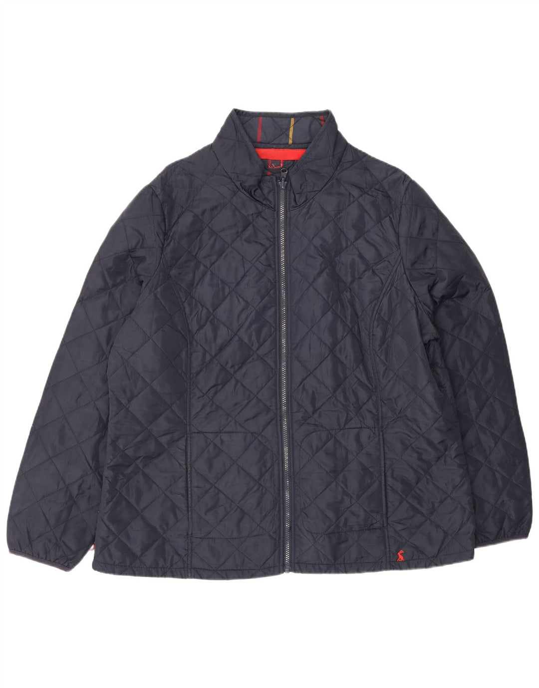 Damska pikowana kurtka Joules UK 18 XL, granatowa, poliester