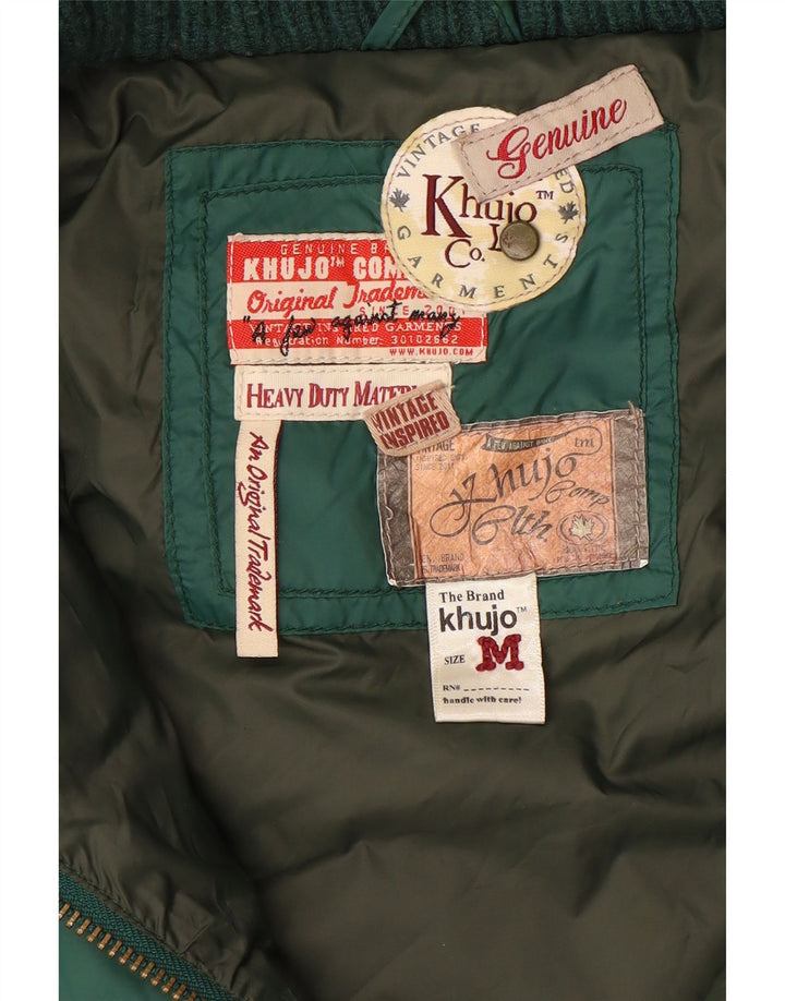 Damska ocieplana kurtka KHUJO UK 12, średnia zieleń