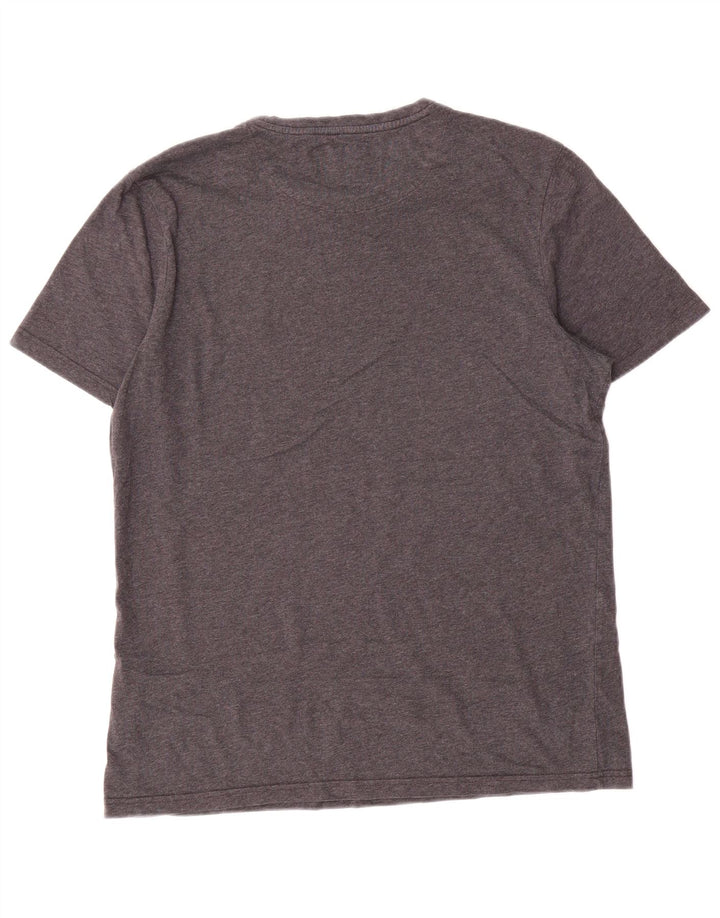 Męski T-shirt Lyle & Scott, duży, szary, bawełniany