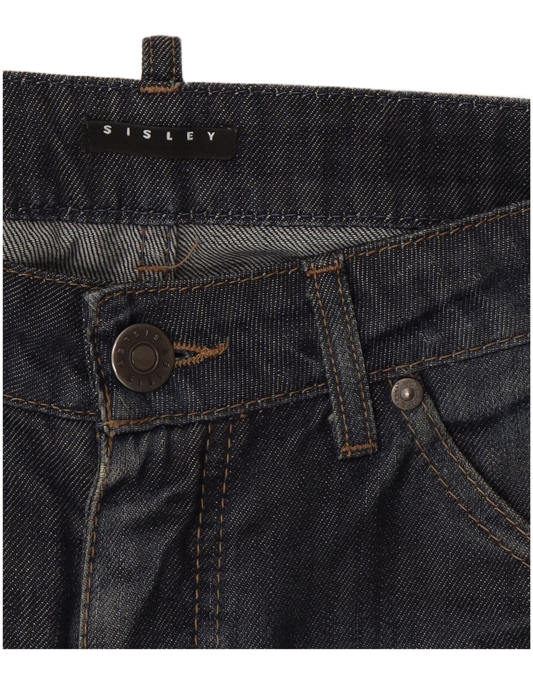 Damskie jeansy Sisley W30 L28 Niebieskie