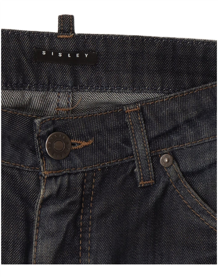 Damskie jeansy Sisley W30 L28 Niebieskie