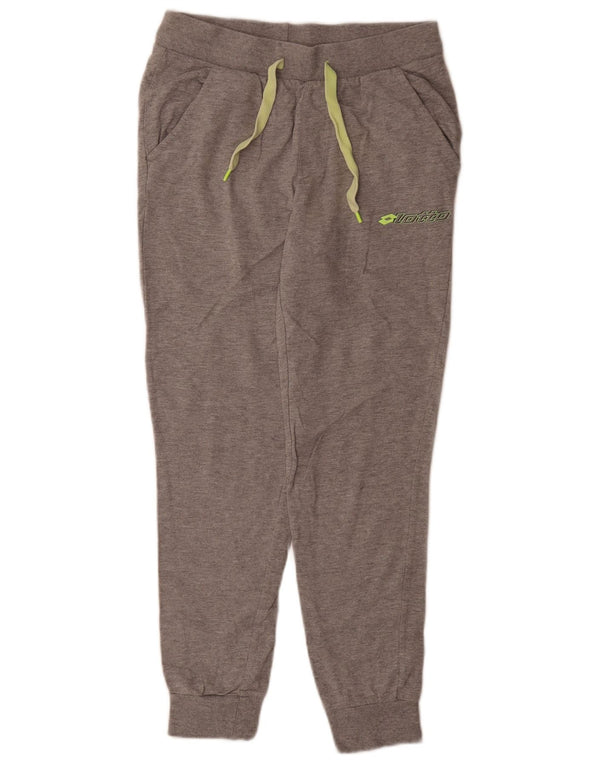 Damskie spodnie dresowe Lotto Joggers UK 6 XS Szare nakrapiane