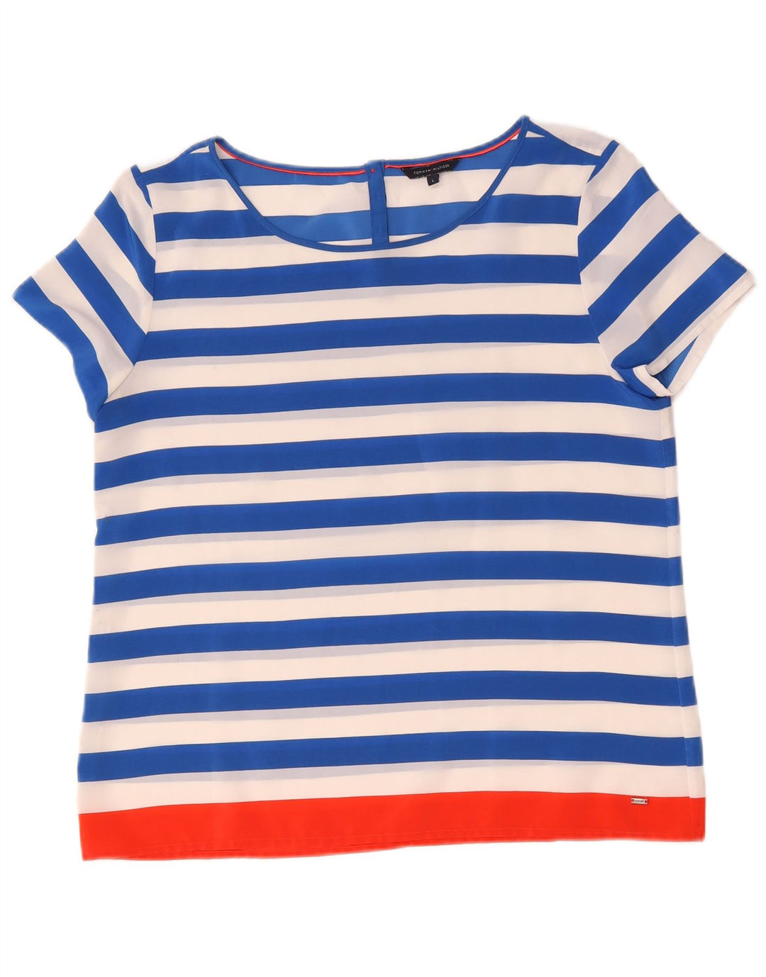 Damska bluzka Tommy Hilfiger UK 16 w duże niebieskie paski