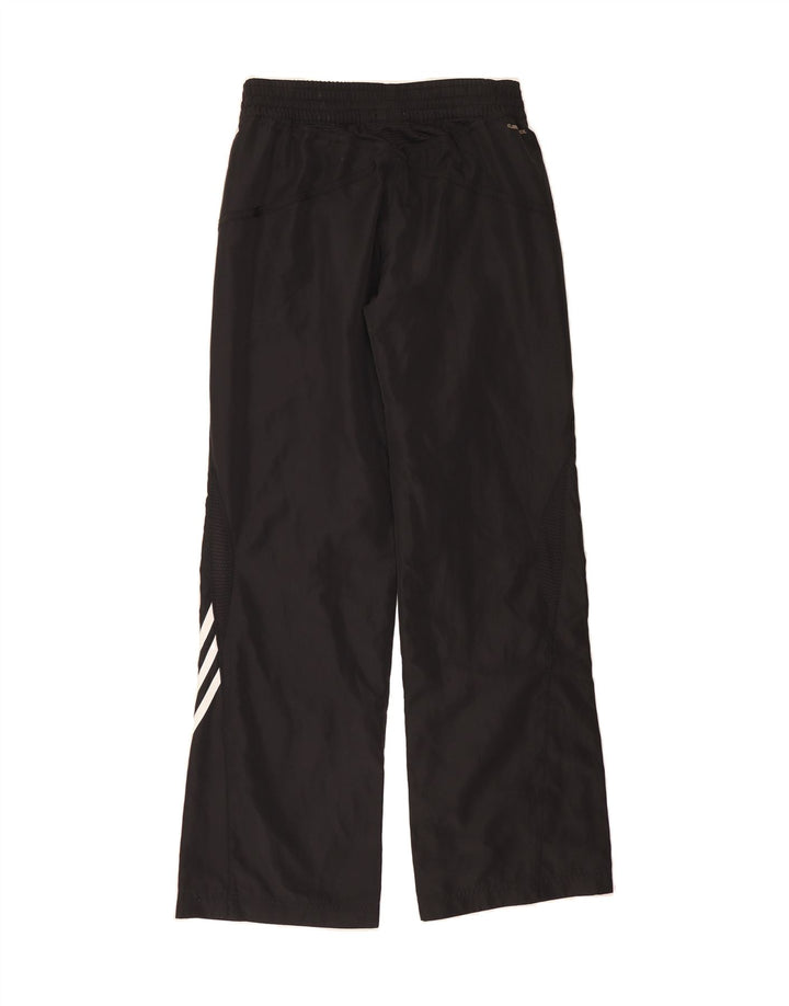 ADIDAS Boys Clima 365 Tracksuit Trousers 13-14 Years  Black Polyester Vintage Adidas and Second-Hand Adidas from Messina Hembry 