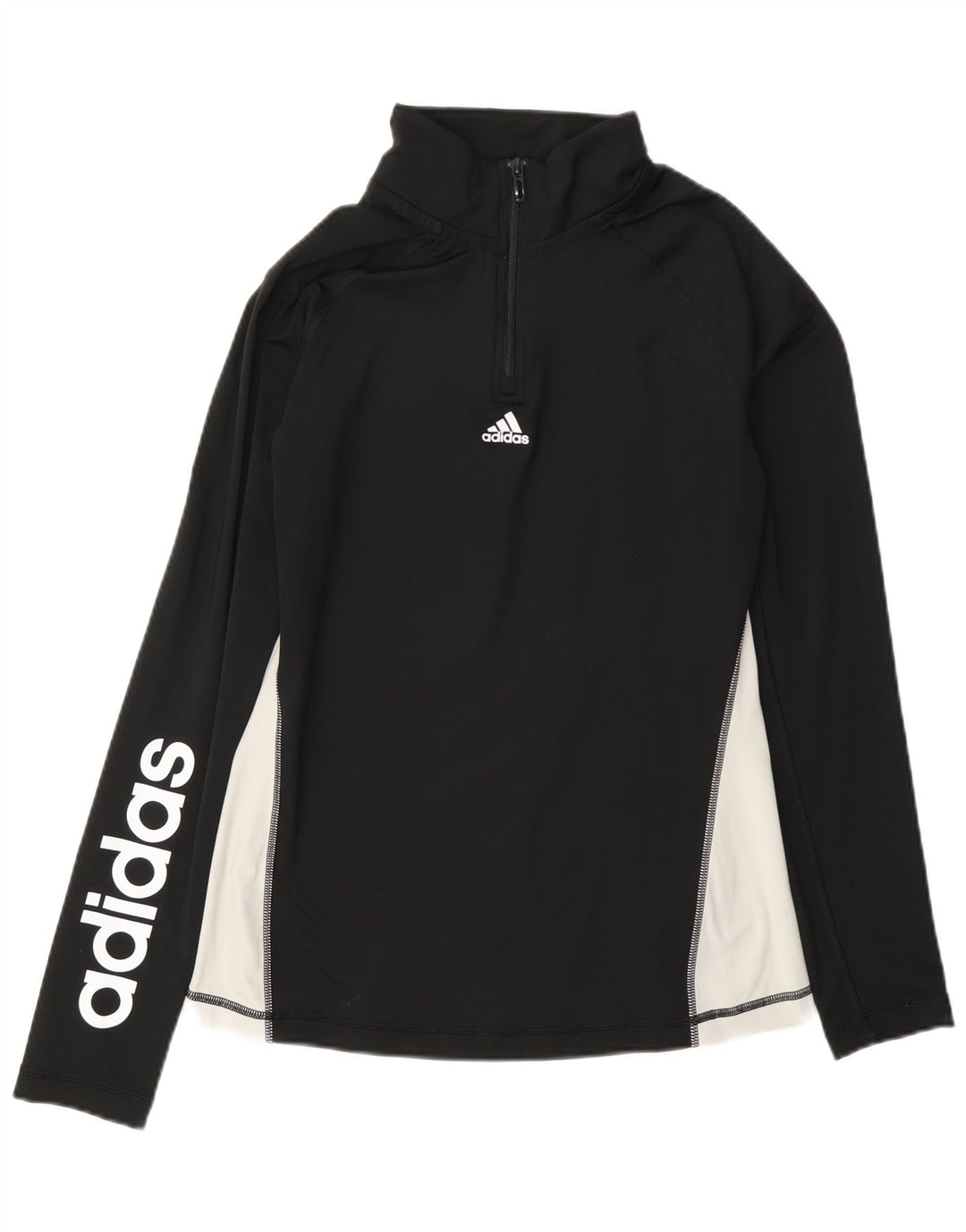 Damski dres Adidas Graphic Pullover Top UK 12/14 Średni czarny
