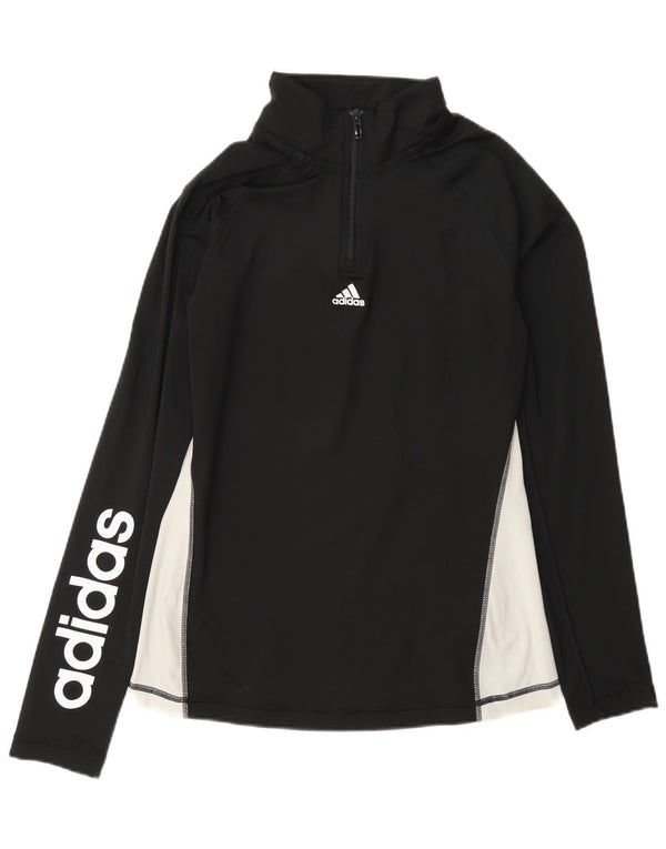 Damski dres Adidas Graphic Pullover Top UK 12/14 Średni czarny