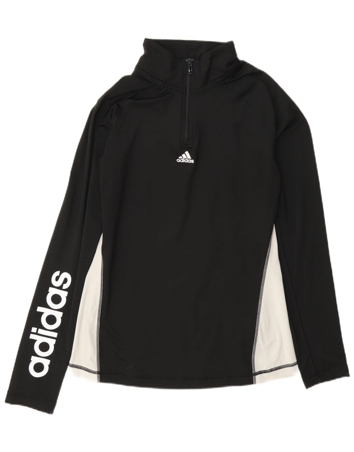 Damski dres Adidas Graphic Pullover Top UK 12/14 Średni czarny