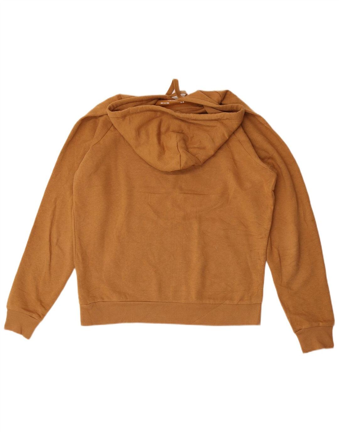 Męski sweter z kapturem Under Armour z grafiką, mały, brązowy, bawełniany