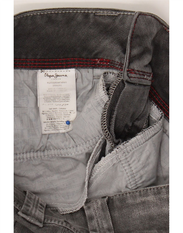PEPE JEANS Womens Slim Jeans W30 L30 Grey Cotton Vintage PEPE Jeans and Second-Hand PEPE Jeans from Messina Hembry 