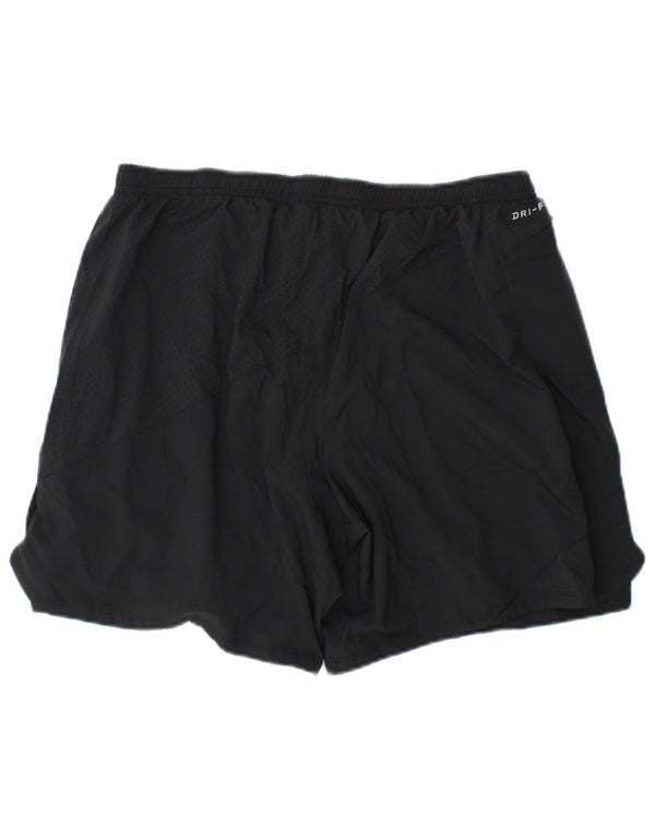 Męskie spodenki sportowe Nike Dri Fit XL, czarne, poliestrowe